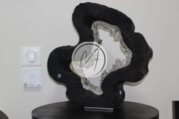 Ring 40 cm black par Arango - Oeuvres et Mobiliers d’Art - Mas Paloma