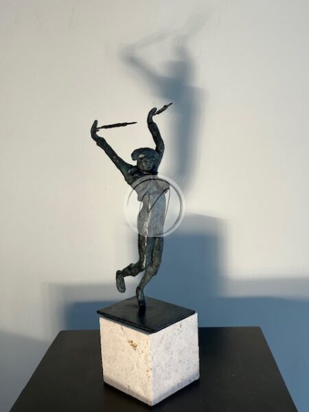Le picador par Agnès VAZEUX hauteur 23 cm x 9cm de large - Oeuvres et Mobiliers d’Art - Mas Paloma